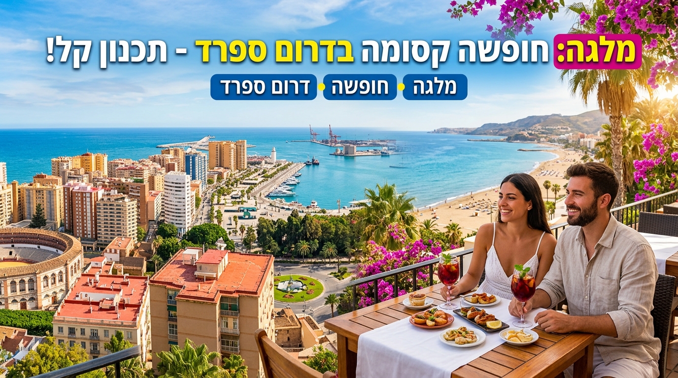 Illustration of מלגה: חופשה קסומה בדרום ספרד - תכנון קל!